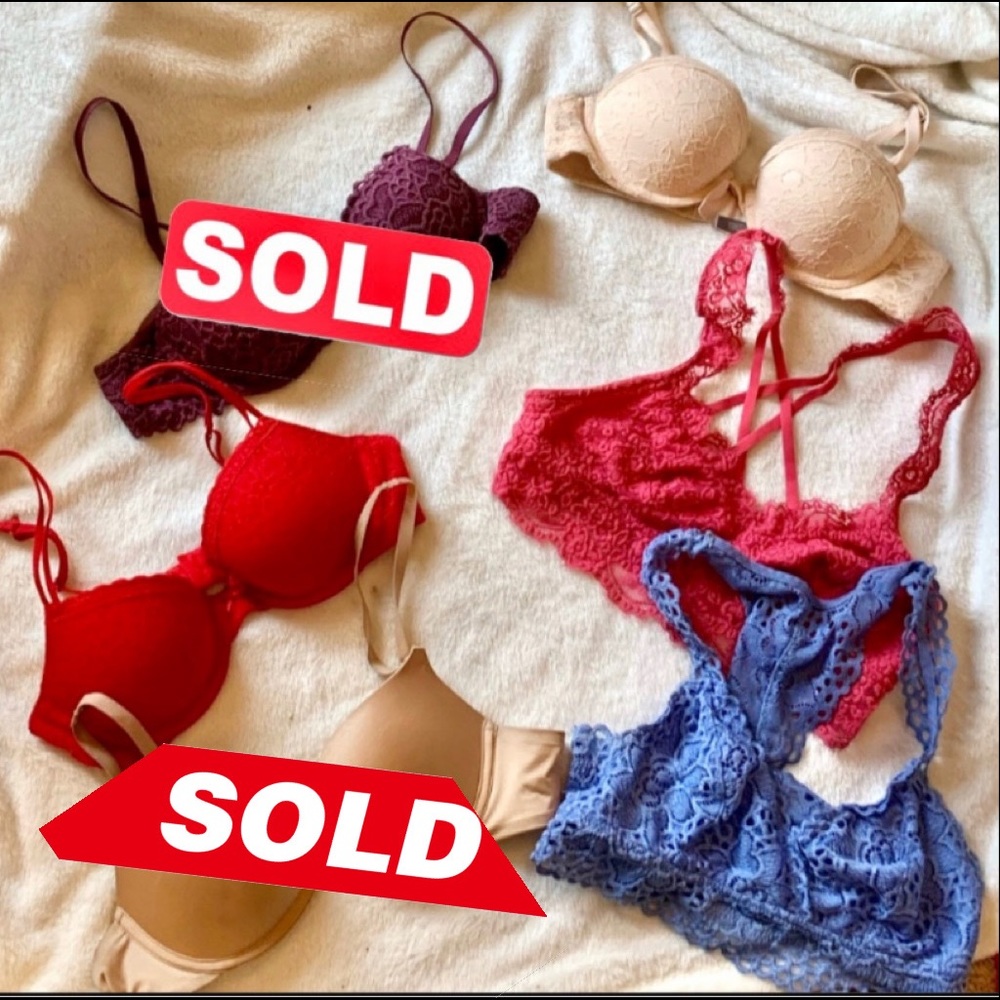 Mix and match Aerie bra/bralettes!